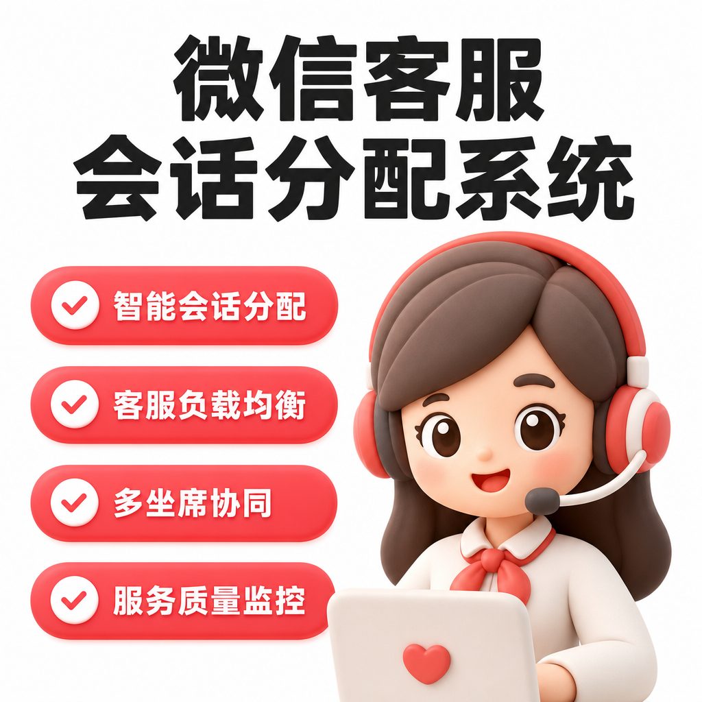 微信客服会话分配系统