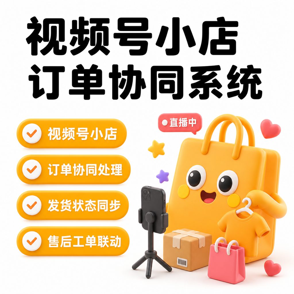视频号小店订单协同系统