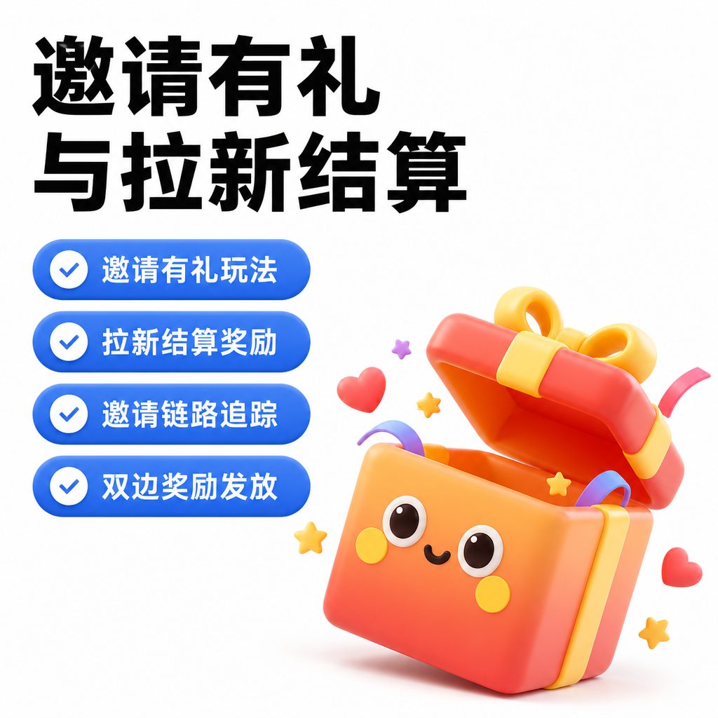 邀请有礼与拉新结算系统