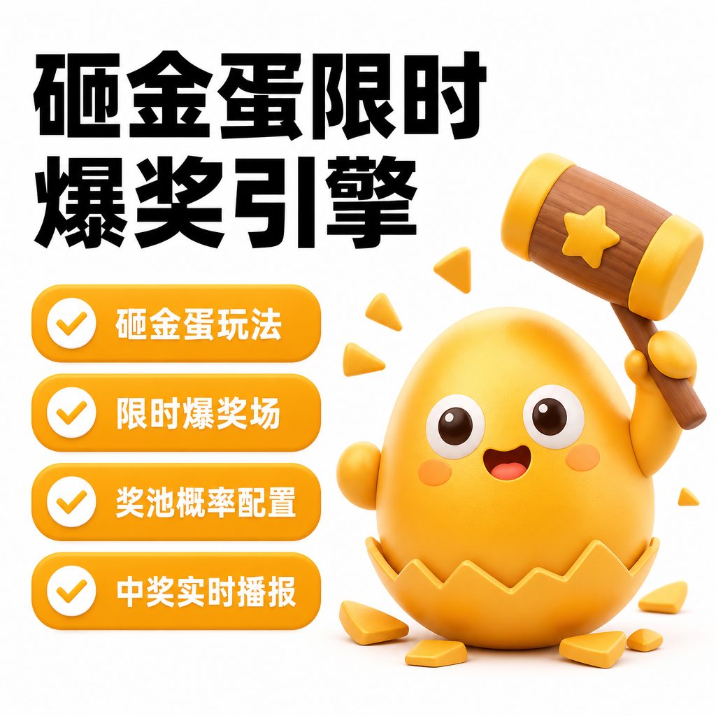 砸金蛋与限时爆奖活动引擎