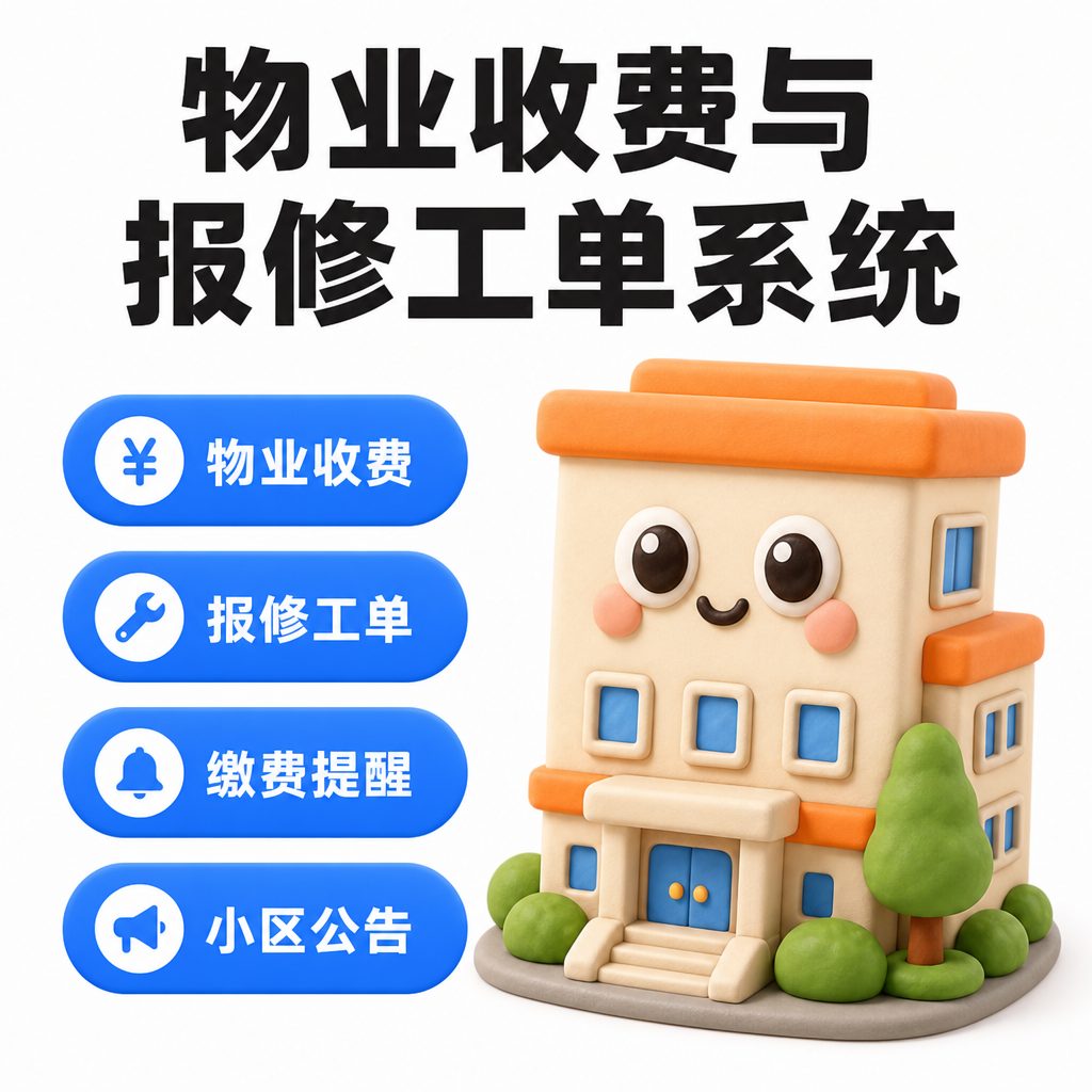 物业收费与报修工单系统