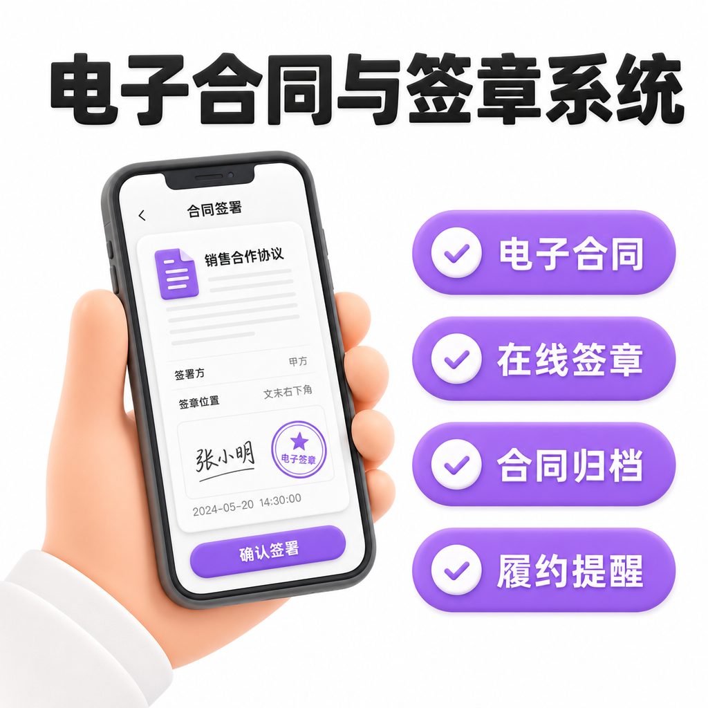 电子合同与签章系统