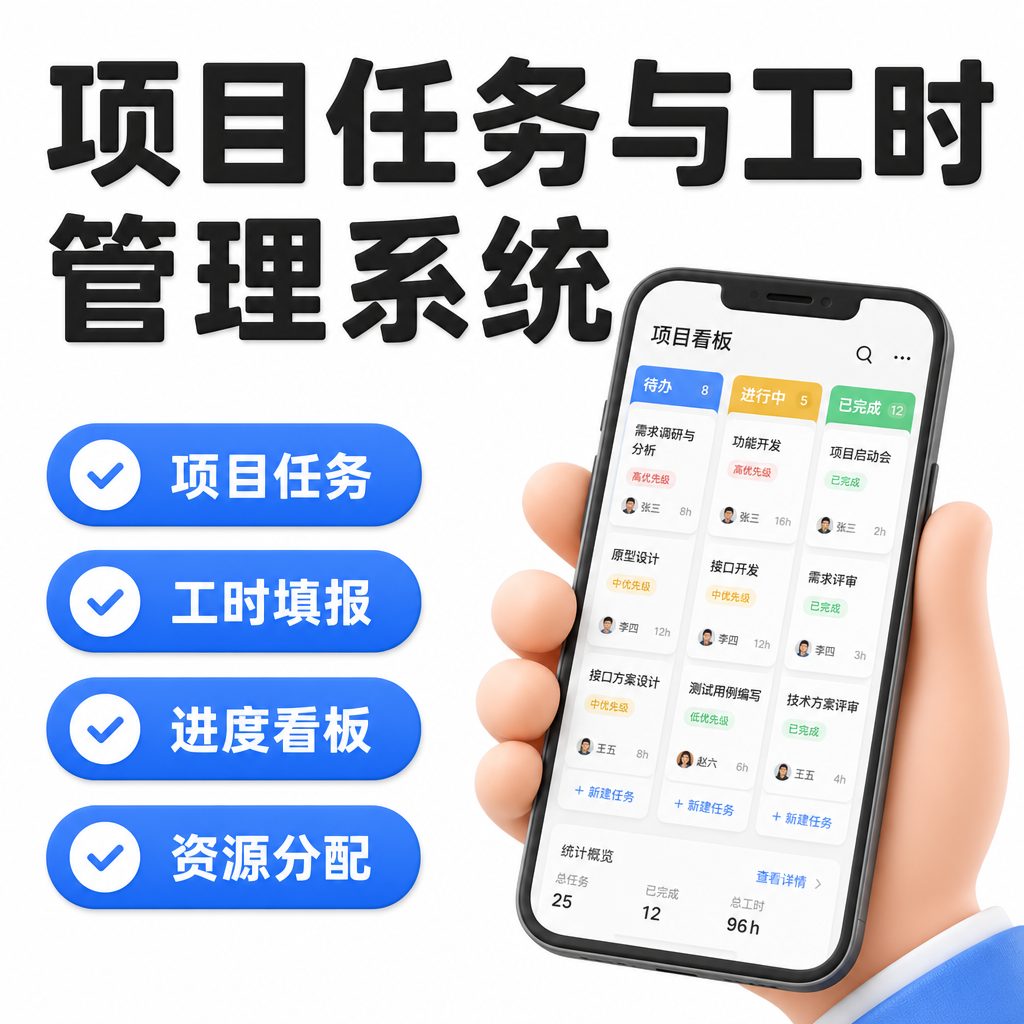 项目任务与工时管理系统
