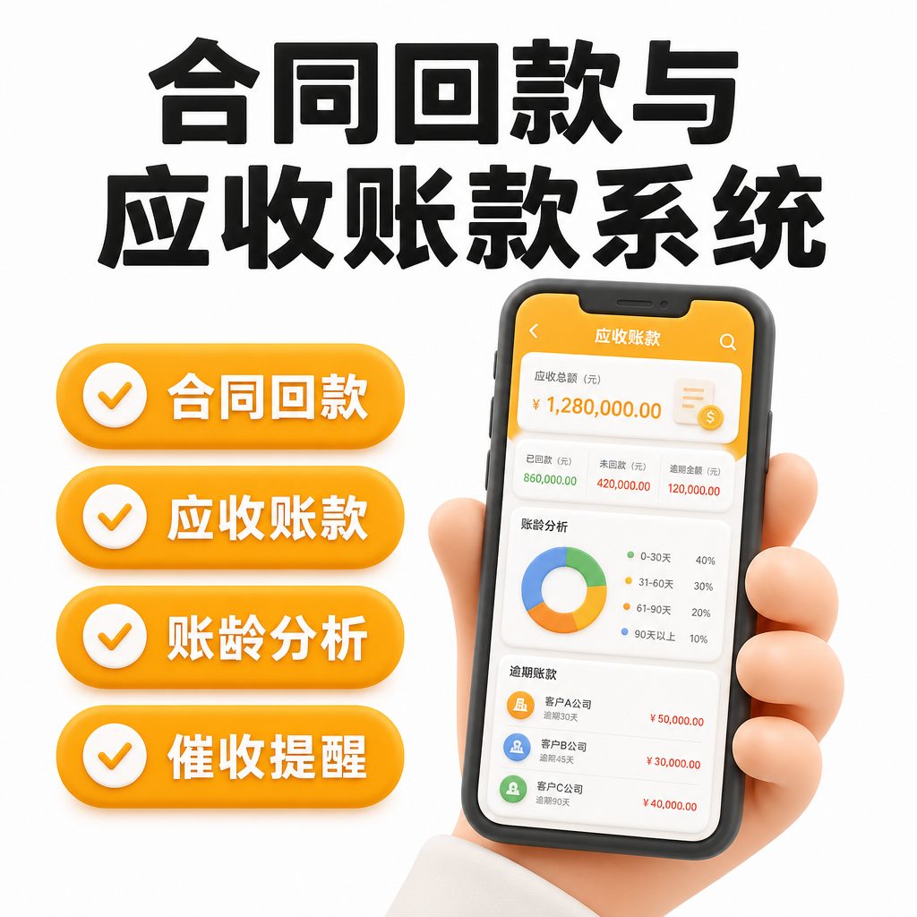 合同回款与应收账款系统