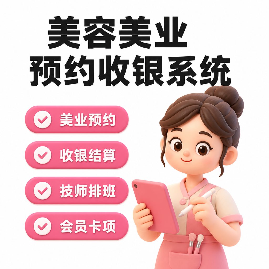 美容美业预约收银系统