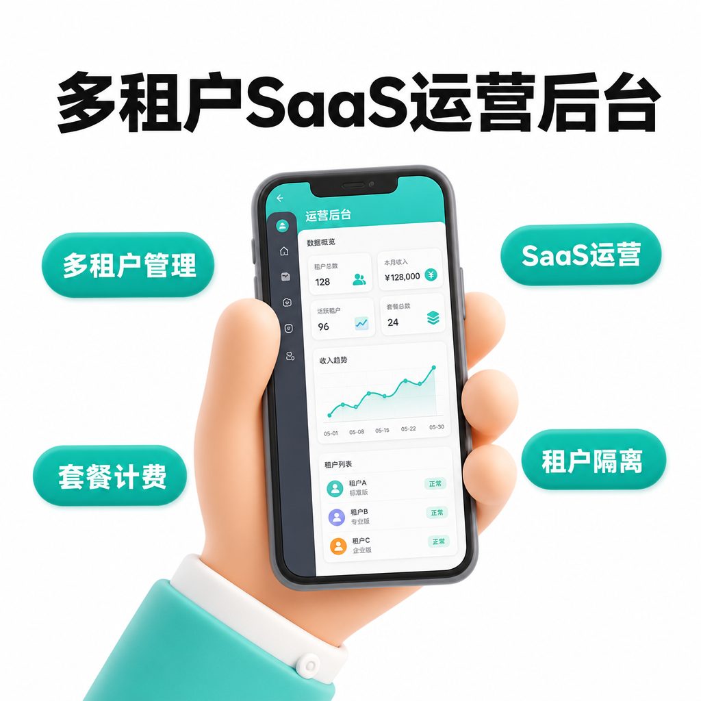 多租户 SaaS 运营后台