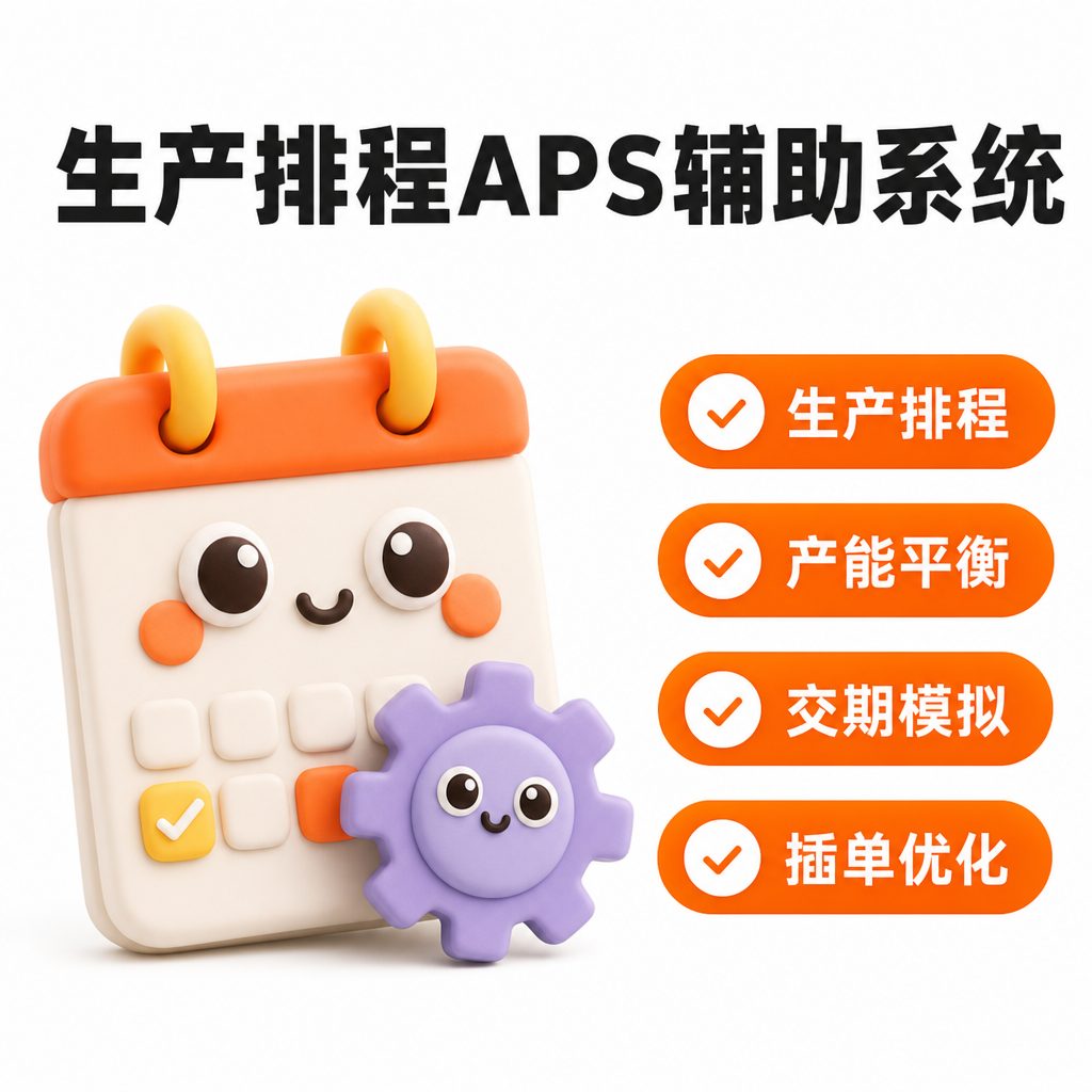 生产排程 APS 辅助系统