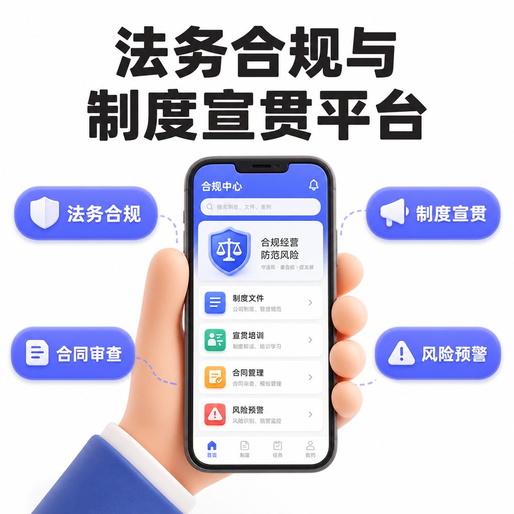 法务合规与制度宣贯平台