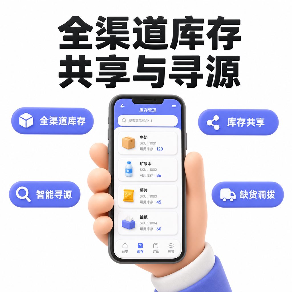 全渠道库存共享与寻源