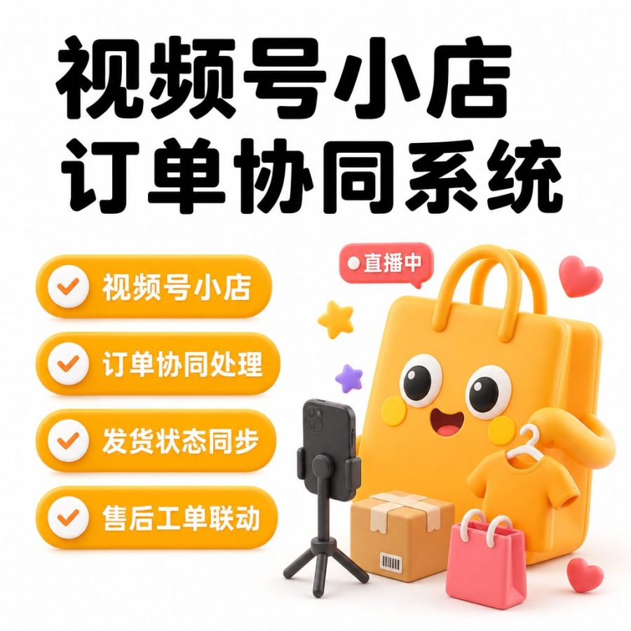 视频号小店订单协同系统