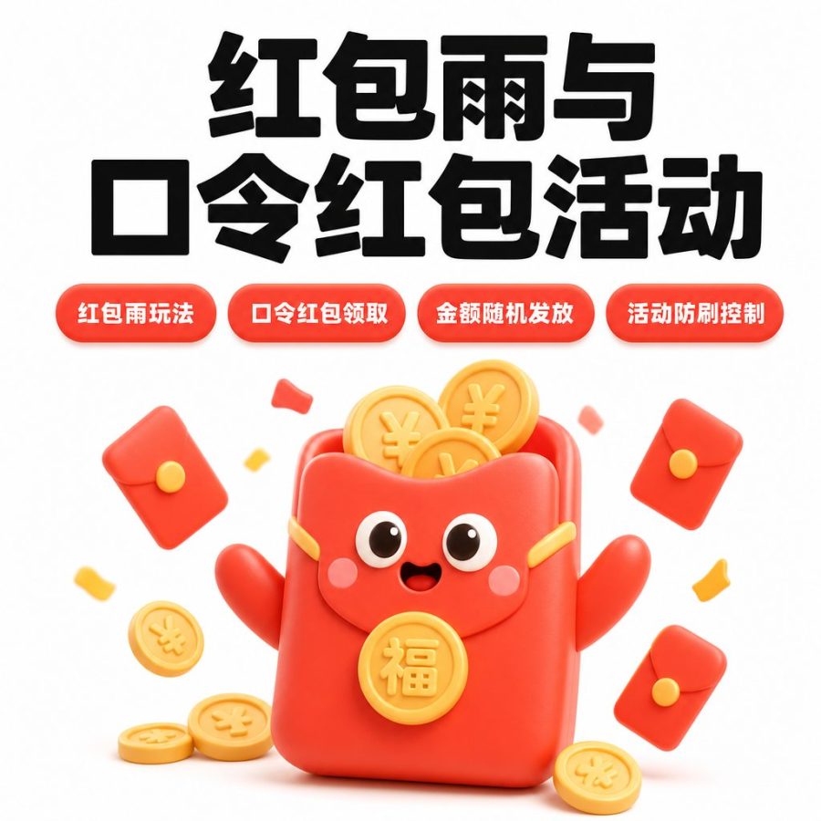 红包雨与口令红包活动