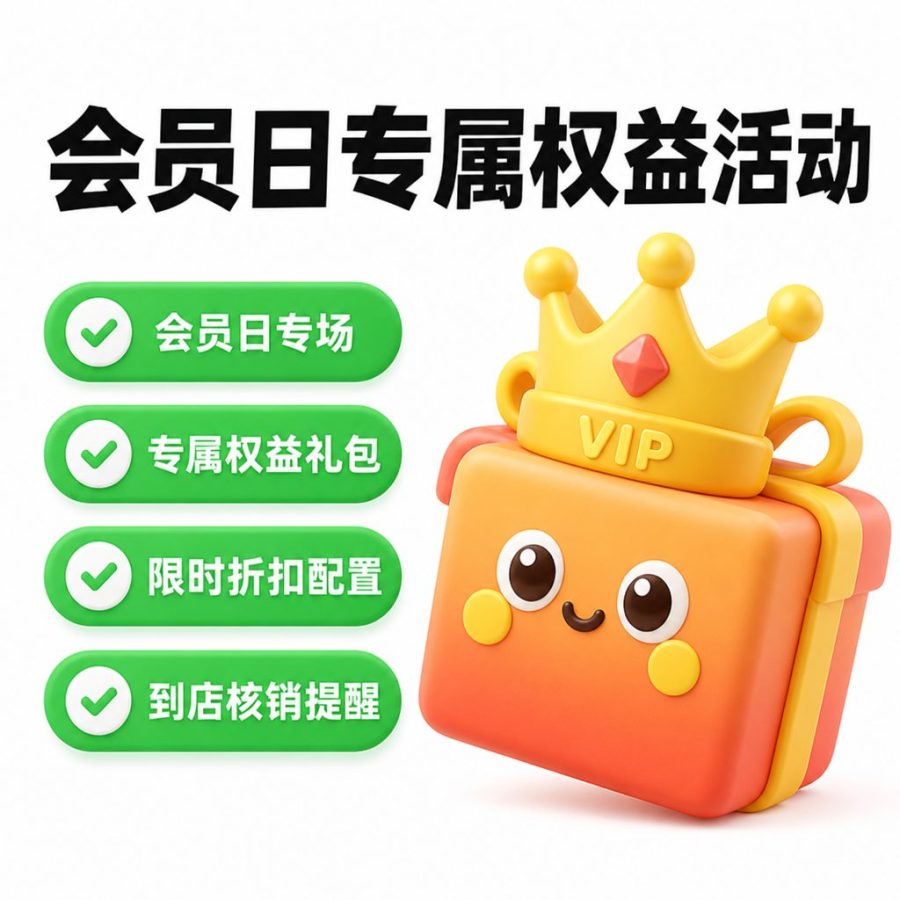 会员日专属权益活动系统