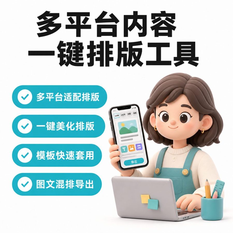 多平台内容一键排版工具
